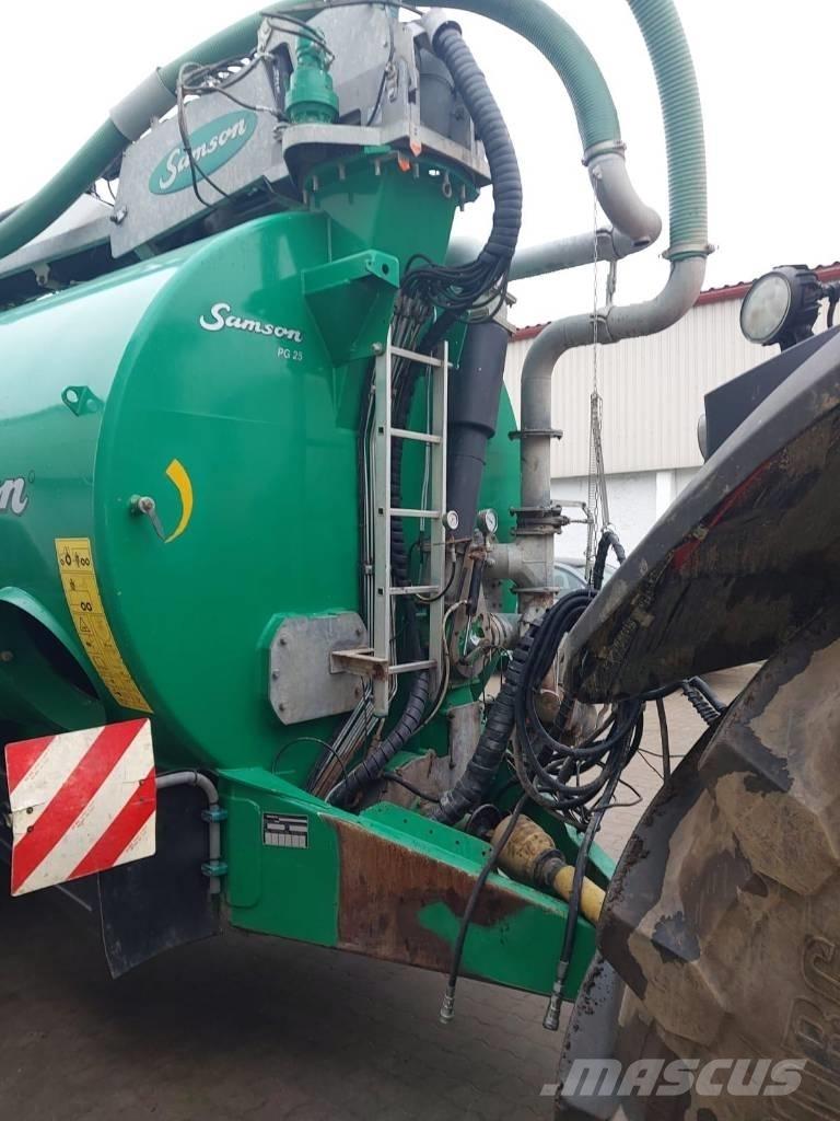 Samson PG 25 Sivi gübre ve ilaç tankerleri