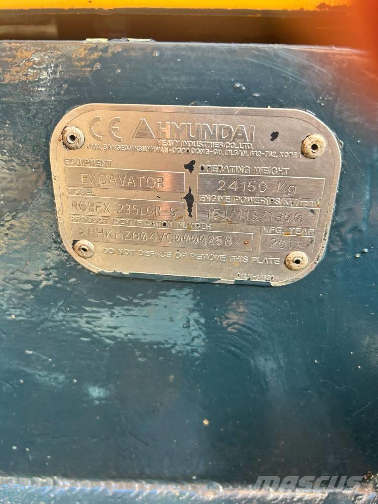 Hyundai 235 LCR-9 Biçerdöverler