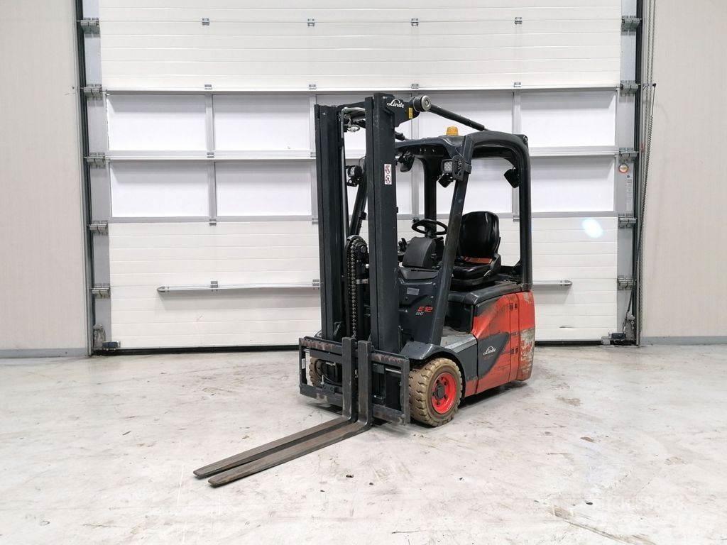 Linde E12-02 Elektrikli forkliftler