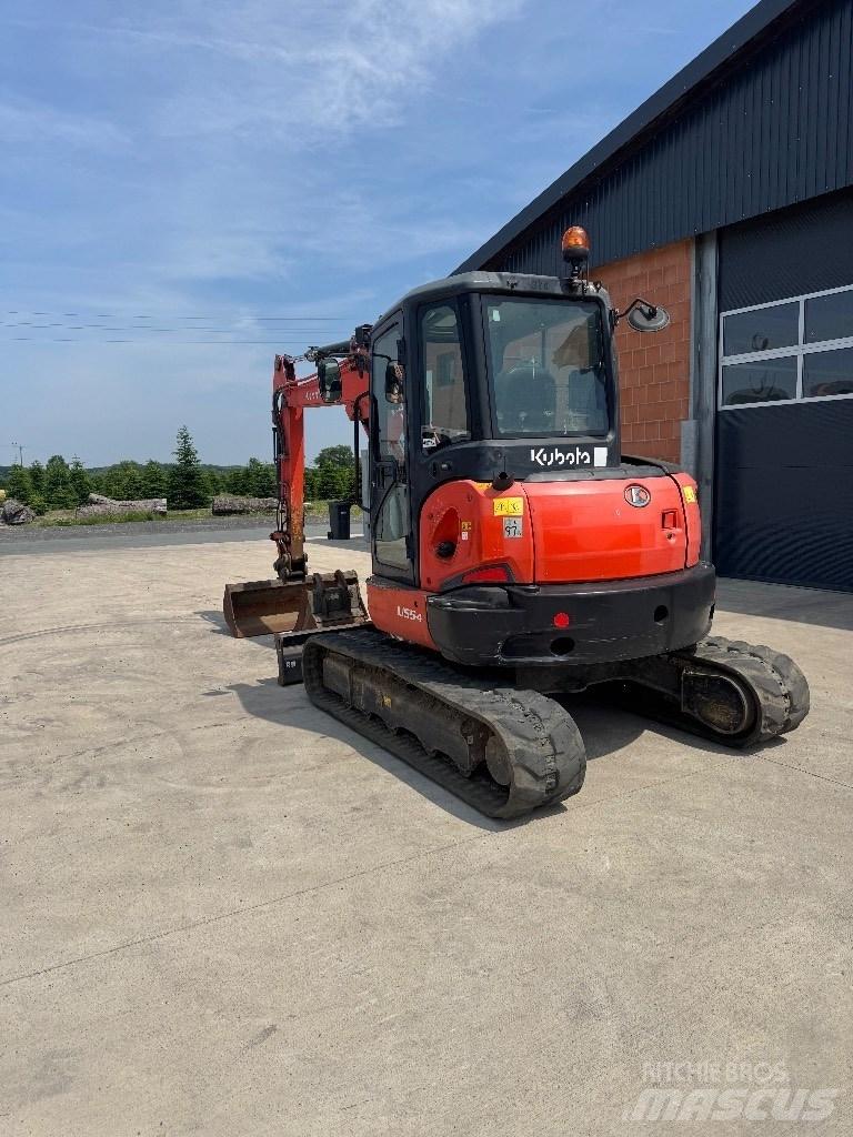 Kubota U 55-4 Mini ekskavatörler, 7 tona dek