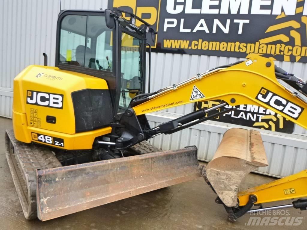 JCB 48Z-1 Mini ekskavatörler, 7 tona dek
