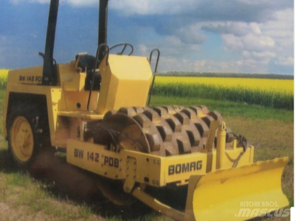 Bomag BW 142 P D B Tek tamburlu silindirler
