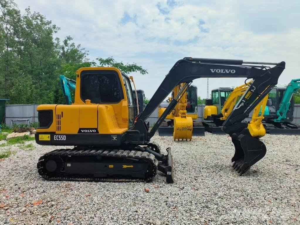 Volvo EC 55 Mini ekskavatörler, 7 tona dek