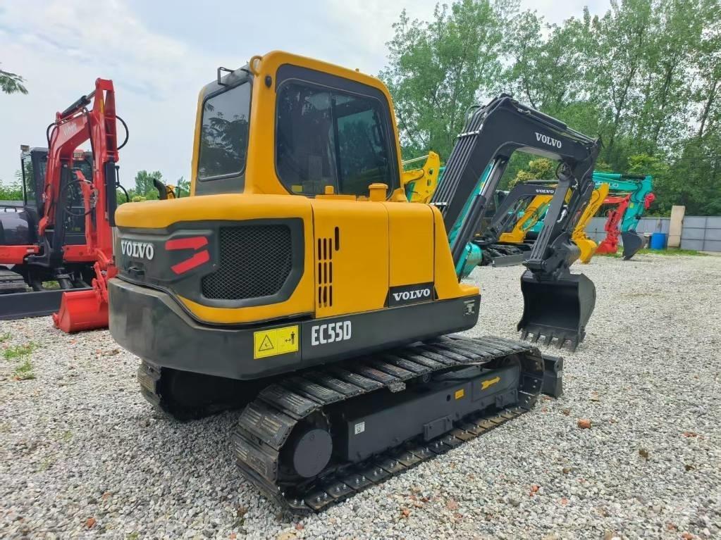 Volvo EC 55 Mini ekskavatörler, 7 tona dek