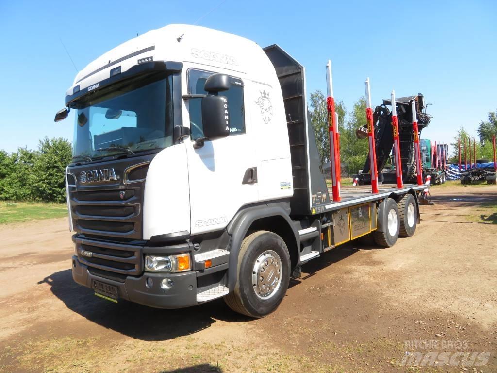 Scania G 450 Tomruk kamyonlari