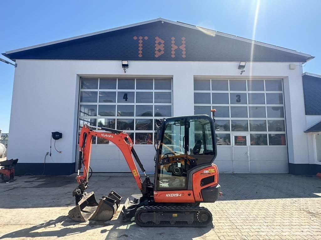 Kubota KX 019-4 Mini ekskavatörler, 7 tona dek