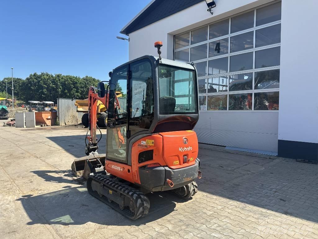 Kubota KX 019-4 Mini ekskavatörler, 7 tona dek