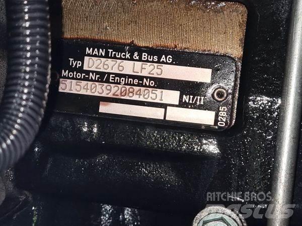 MAN D2676 LF25 Motorlar