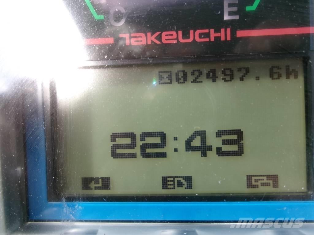 Takeuchi TB 216 Mini ekskavatörler, 7 tona dek