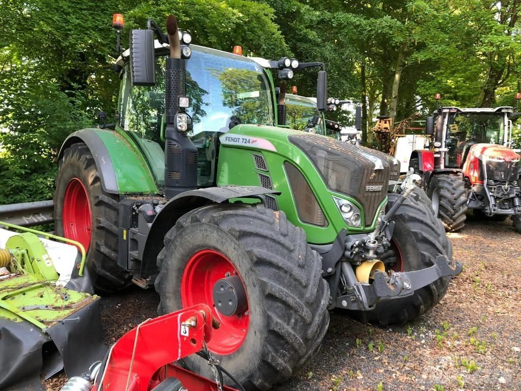 Fendt 724 Profi Plus Traktörler