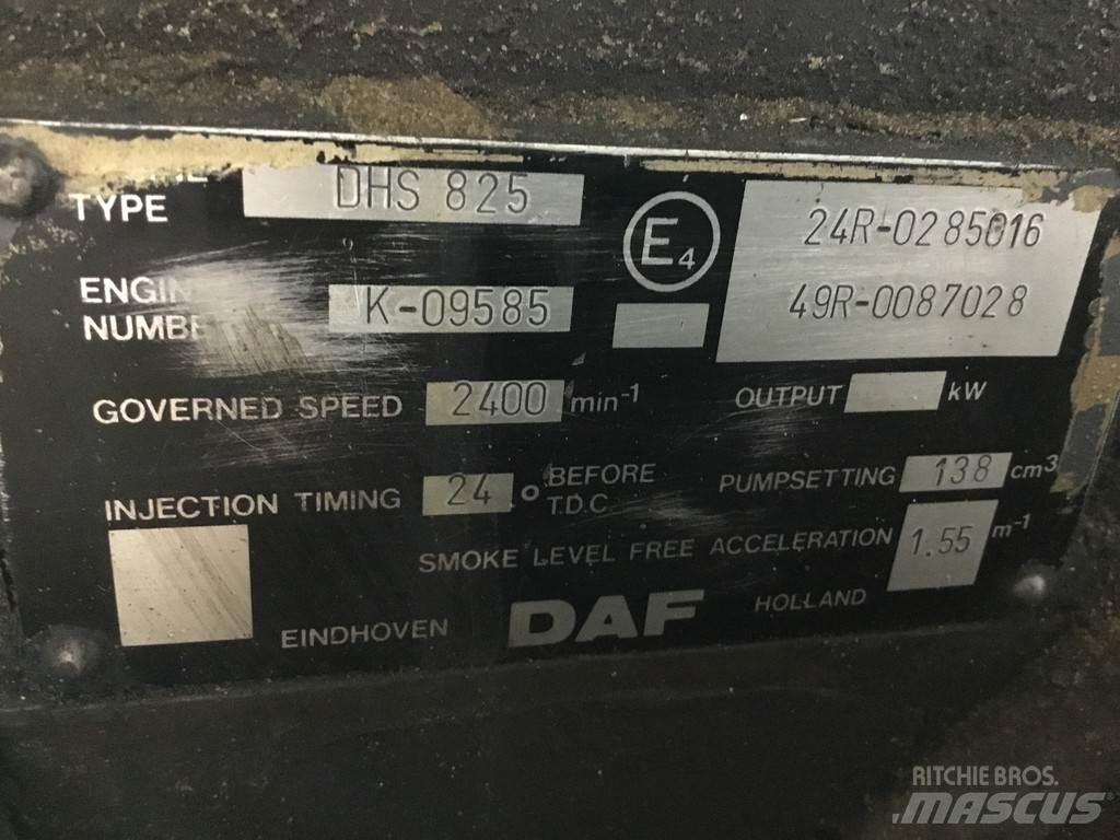 DAF DHS825 USED Motorlar