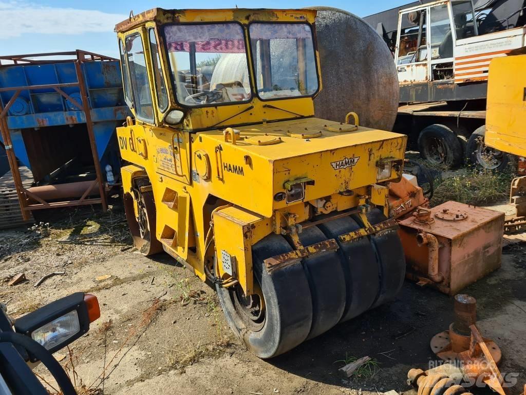 Hamm DV6K Çift tamburlu silindirler