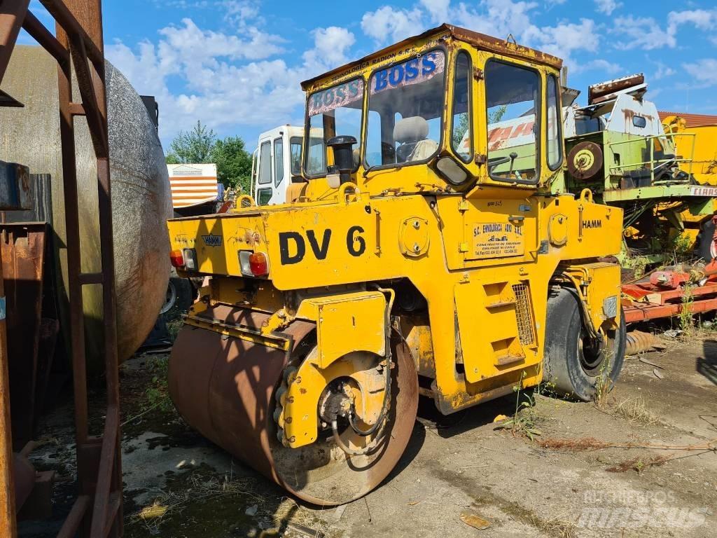 Hamm DV6K Çift tamburlu silindirler