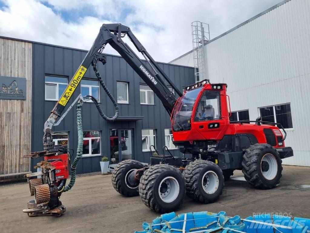 Komatsu 901 Biçerdöverler