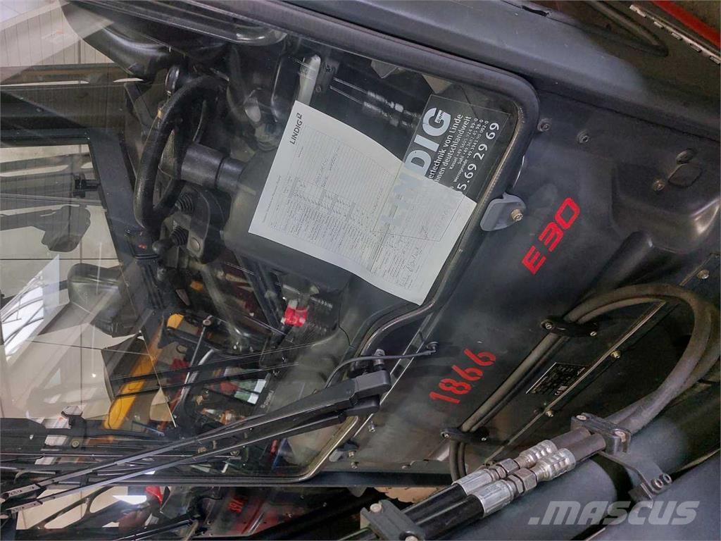 Linde E30L Elektrikli forkliftler