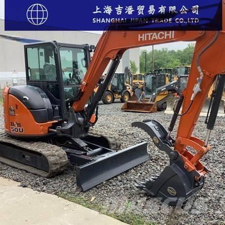 Hitachi ZX 50 Mini ekskavatörler, 7 tona dek