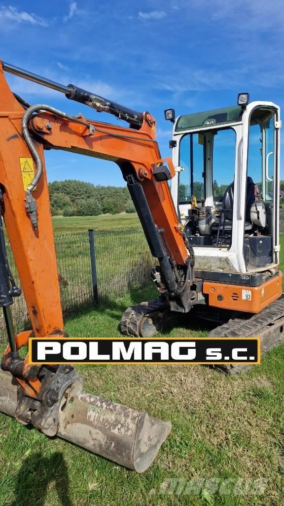Hitachi ZX 26 Mini ekskavatörler, 7 tona dek