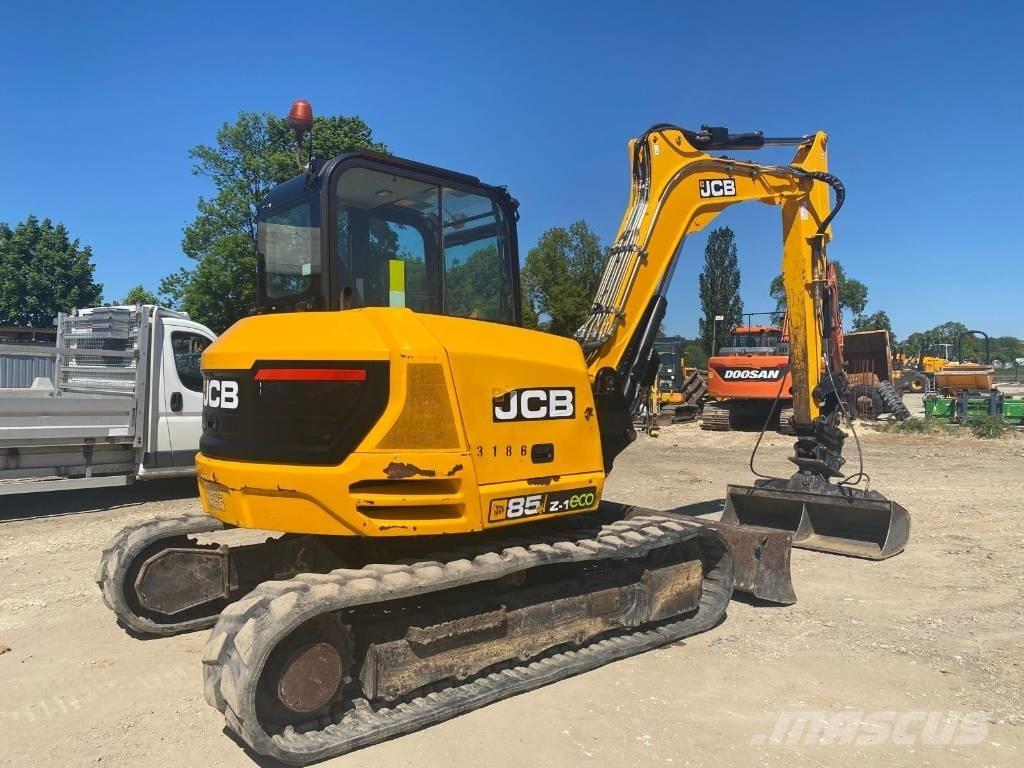 JCB 85 Z-1 Paletli ekskavatörler