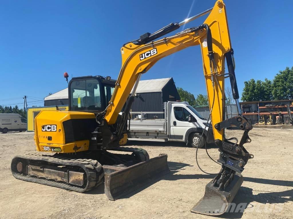 JCB 85 Z-1 Paletli ekskavatörler