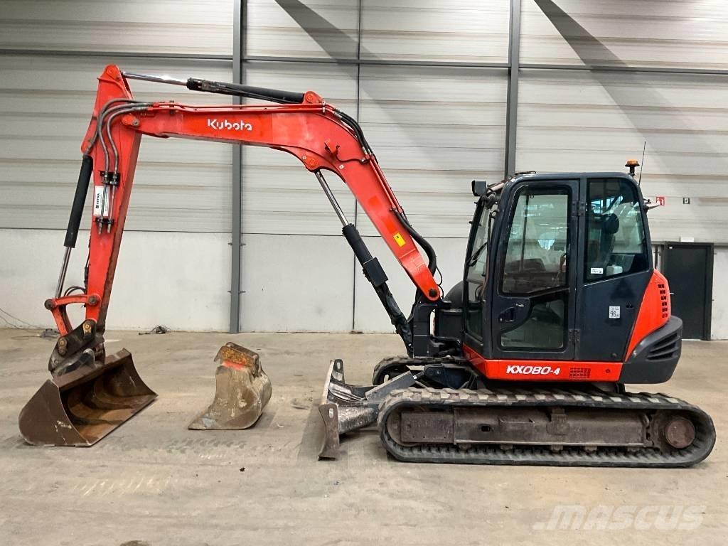 Kubota KX 080-4 Midi ekskavatörler 7 - 12 t
