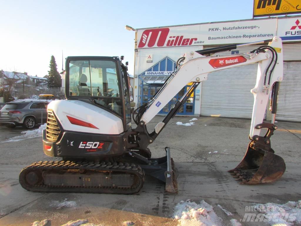 Bobcat E 50 Mini ekskavatörler, 7 tona dek