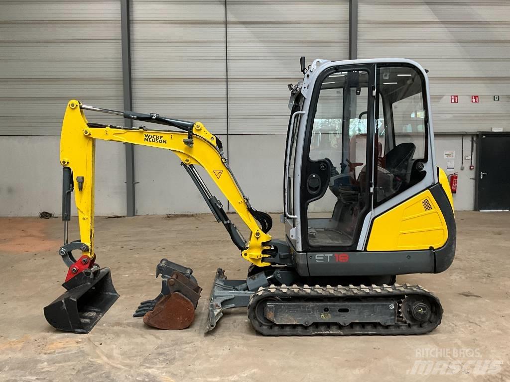 Neuson ET 18 Mini ekskavatörler, 7 tona dek