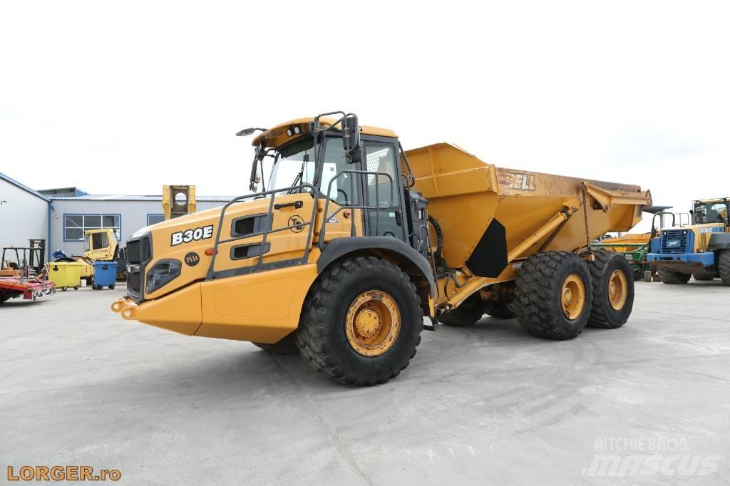 Bell B 30 E Belden kirma kaya kamyonu