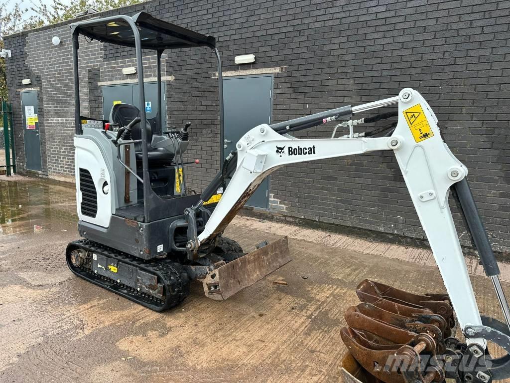 Bobcat E17z Mini ekskavatörler, 7 tona dek