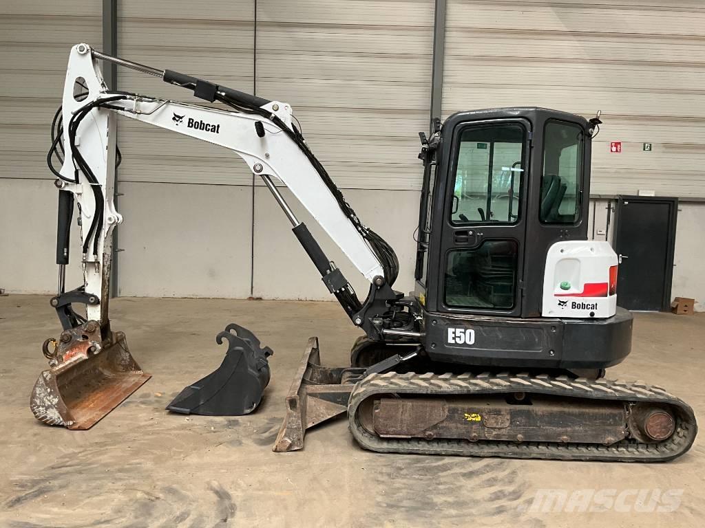 Bobcat E 50 EM Mini ekskavatörler, 7 tona dek