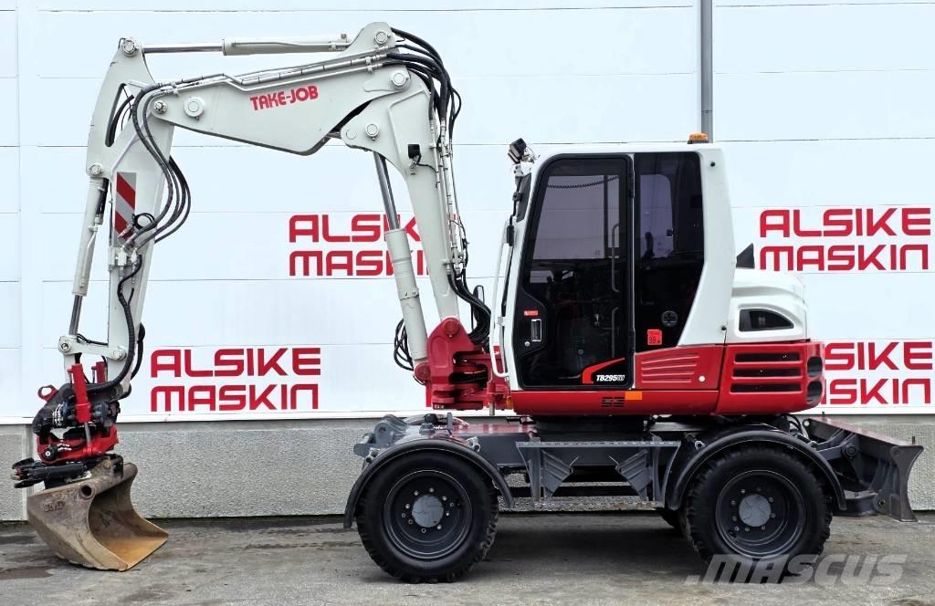 Takeuchi TB 295 W Lastik tekerli ekskavatörler