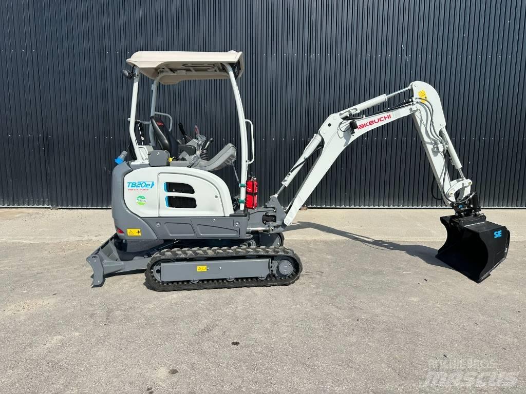 Takeuchi TB 20 E Mini ekskavatörler, 7 tona dek