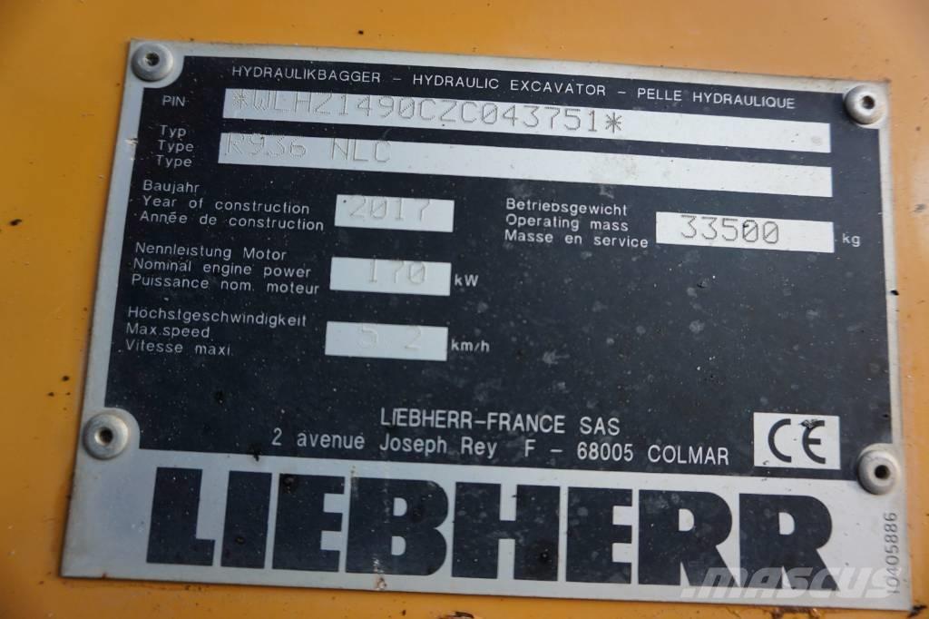Liebherr R 936 N LC Paletli ekskavatörler