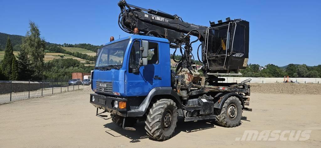 MAN LE 10.180 Araç üzeri vinçler