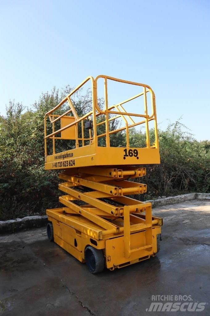 Haulotte Compact 10 Makasli platformlar