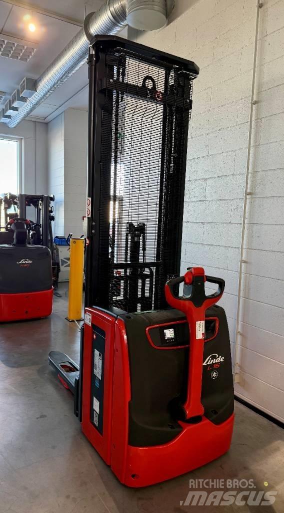 Linde L16/1173-01 Yaya kumandali istif makinasi