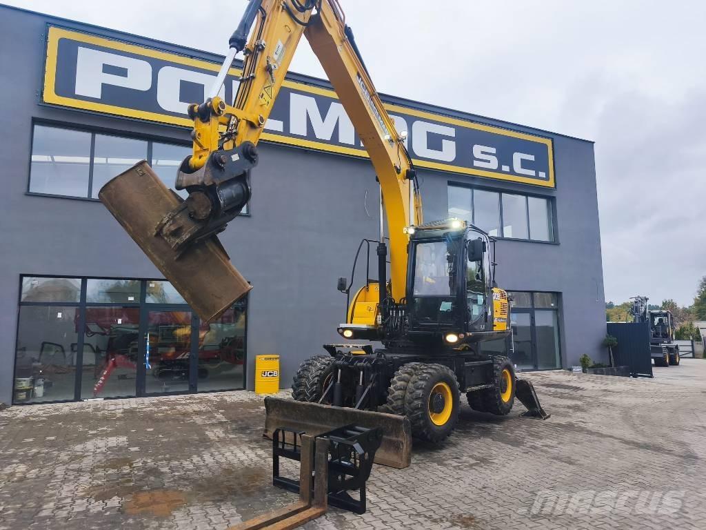 JCB JS 160 W Lastik tekerli ekskavatörler
