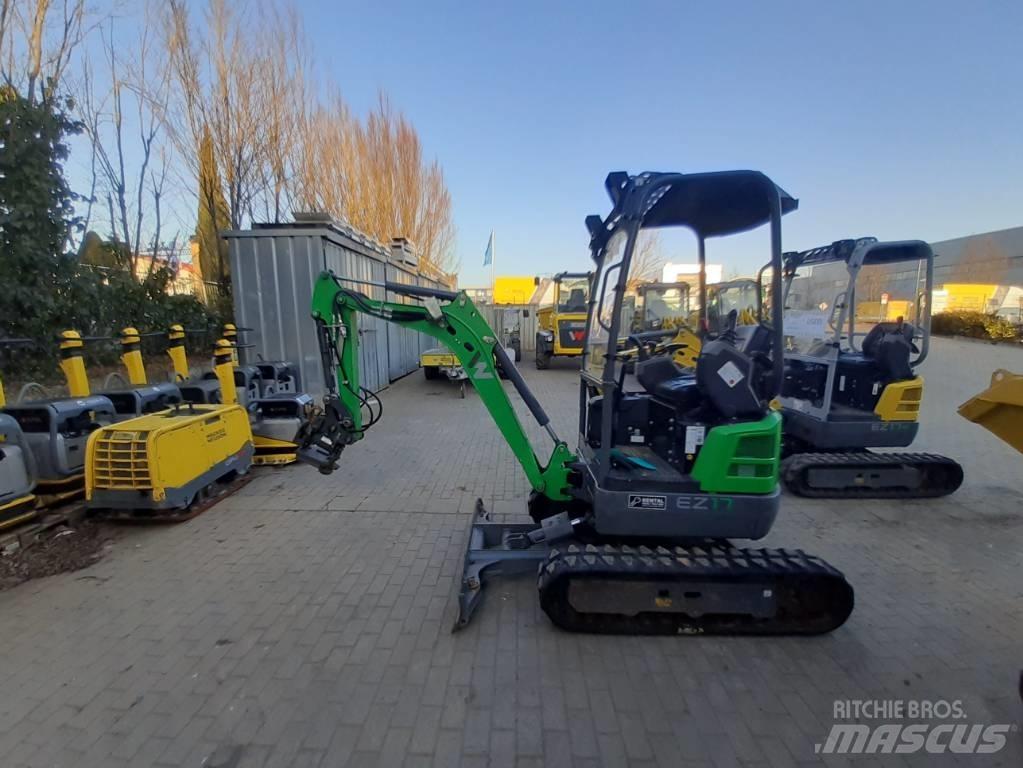 Wacker Neuson EZ17e Paletli ekskavatörler
