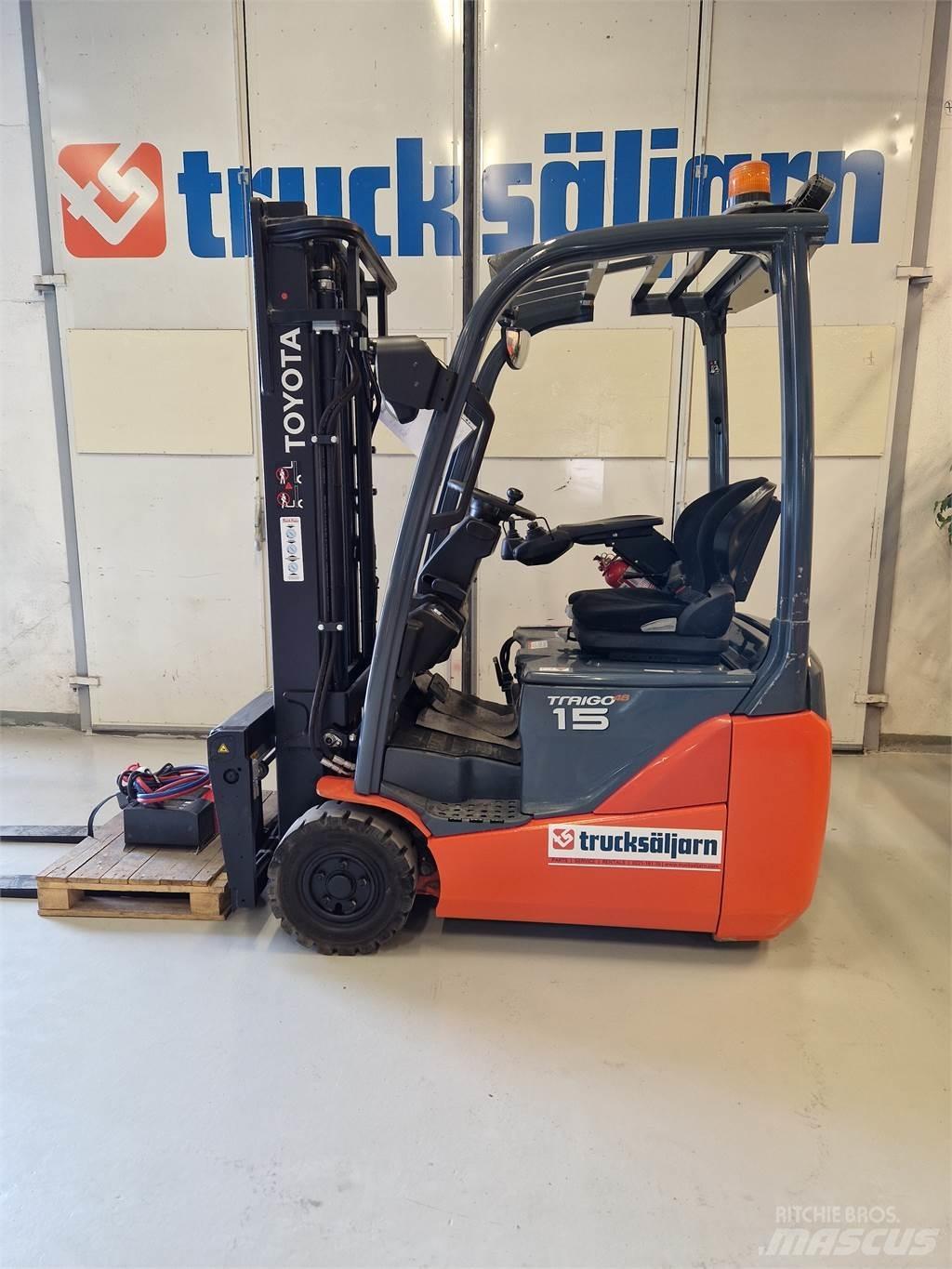 Toyota 8FBE15T Elektrikli forkliftler