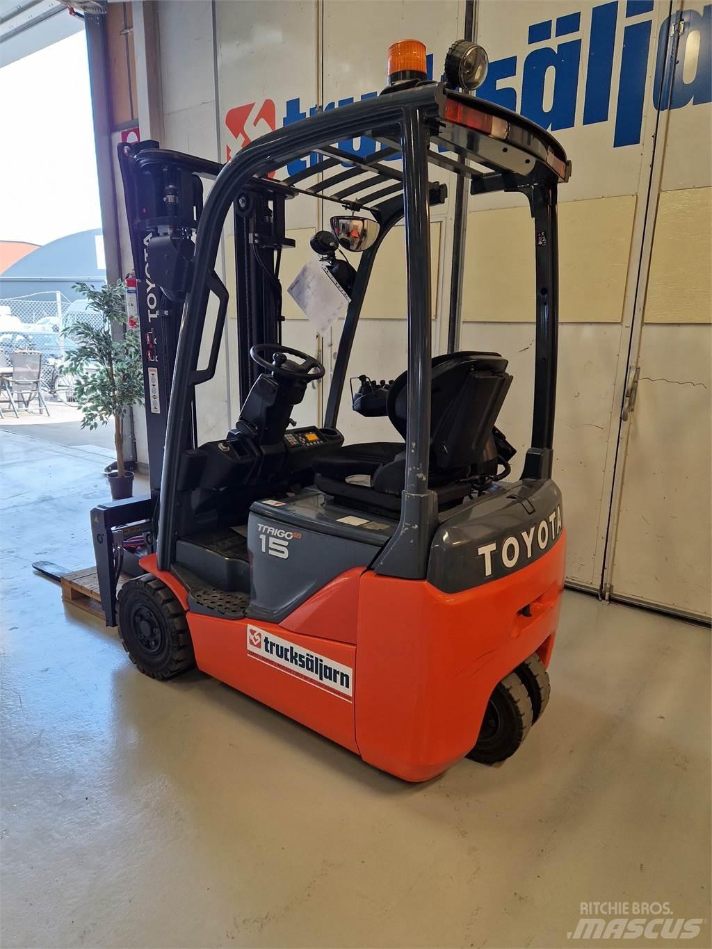 Toyota 8FBE15T Elektrikli forkliftler