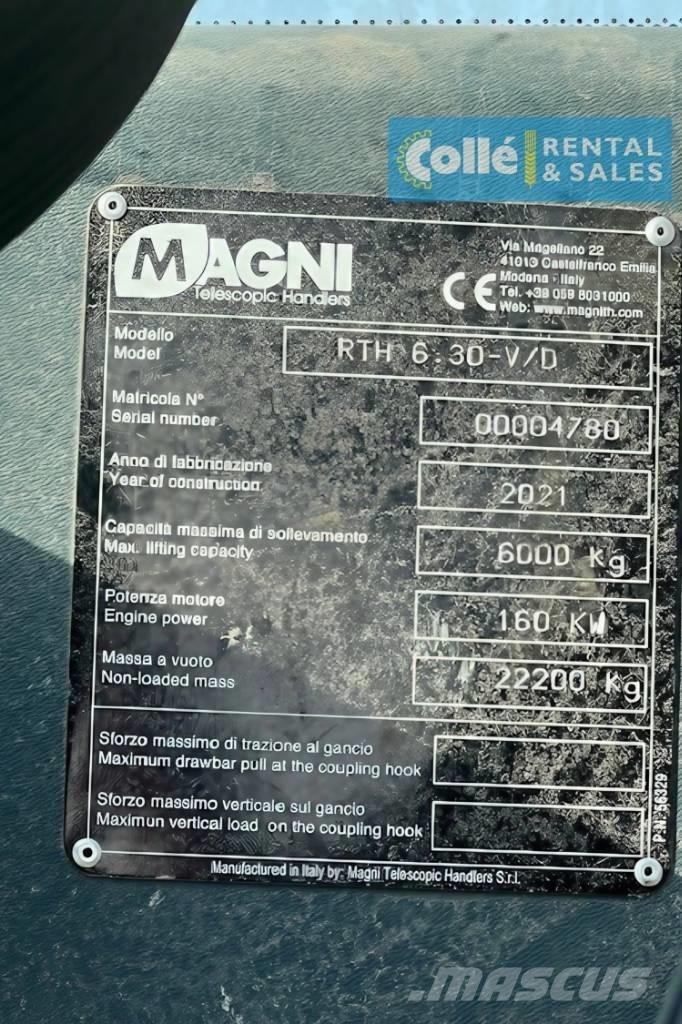 Magni RTH 6.30 | 2021 Teleskopik yükleyiciler