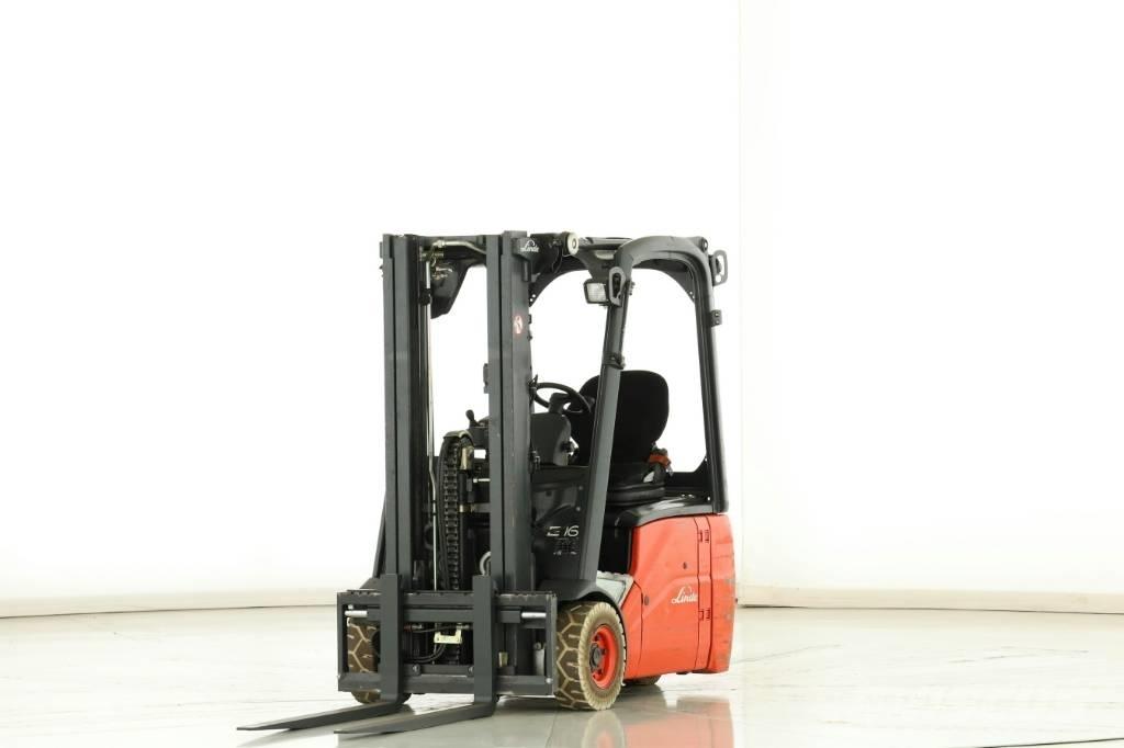 Linde E-16-C-01 Elektrikli forkliftler