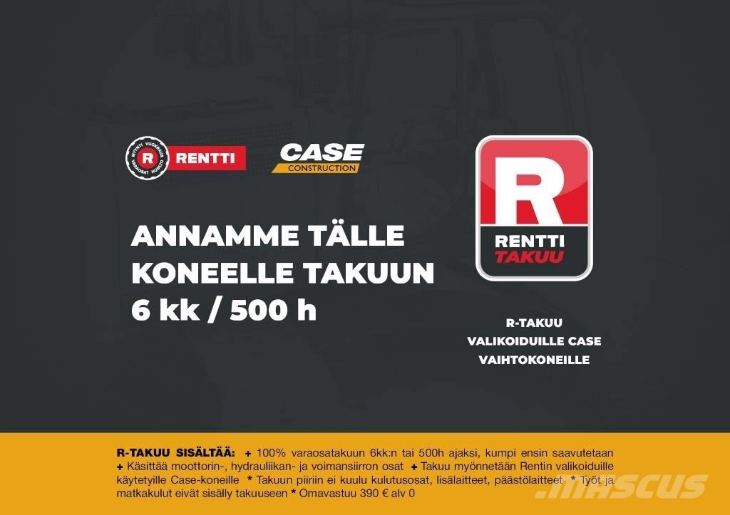 CASE CX 145 D SR Paletli ekskavatörler