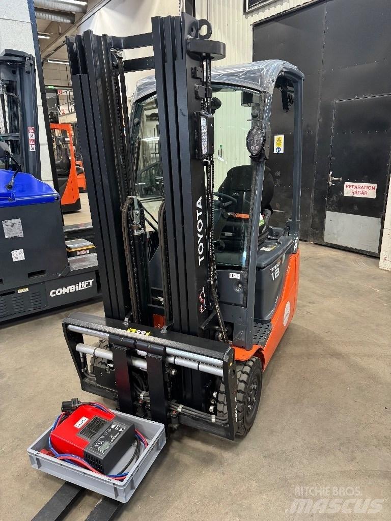 Toyota 8FBEK18T Elektrikli forkliftler