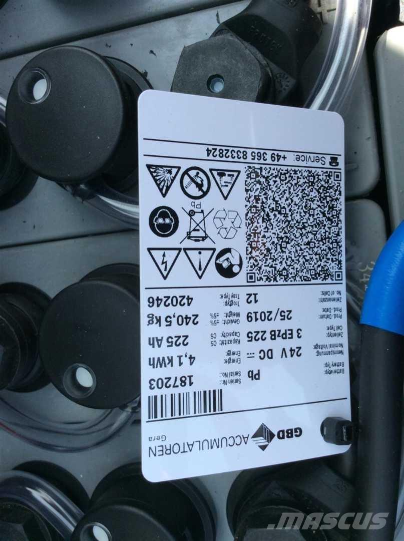 Linde L12I Akülü depo ekipmanları