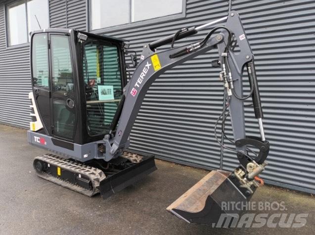 Terex tc19-2 Mini ekskavatörler, 7 tona dek