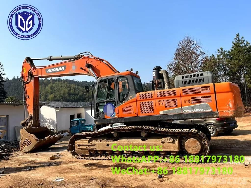 Doosan DX 420 LC Paletli ekskavatörler