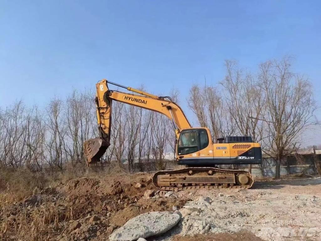 Hyundai R305LC-9T Lastik tekerli ekskavatörler