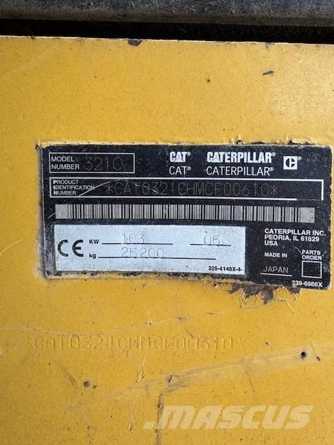 CAT 321 C LCR Paletli ekskavatörler