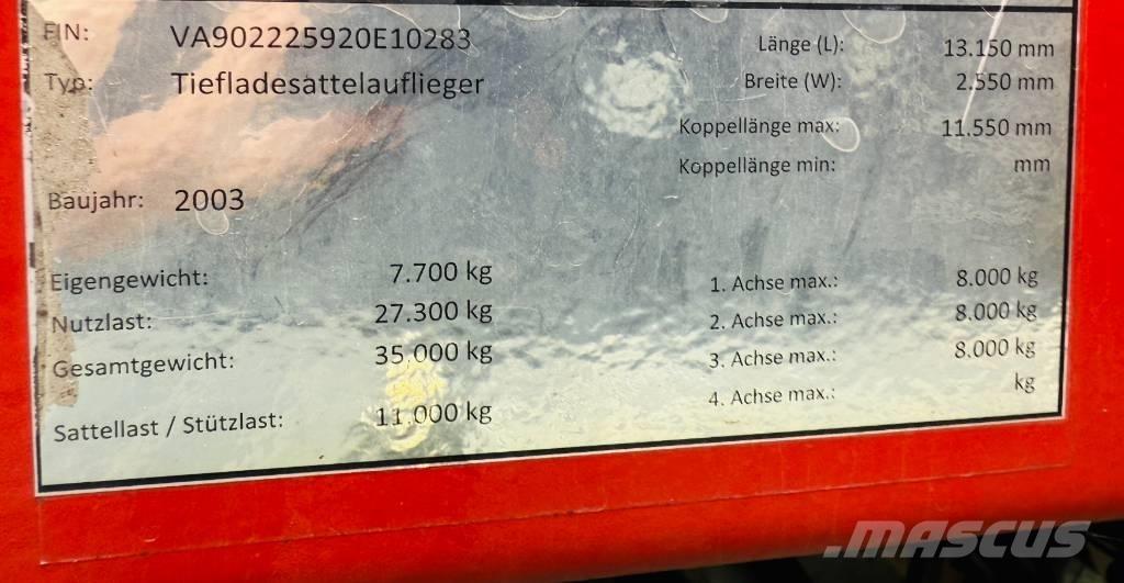 Empl Empl Low loader yari çekiciler
