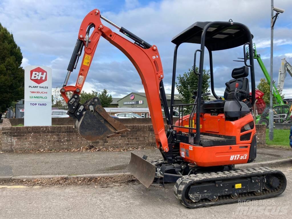 Kubota U 17-3 Mini ekskavatörler, 7 tona dek